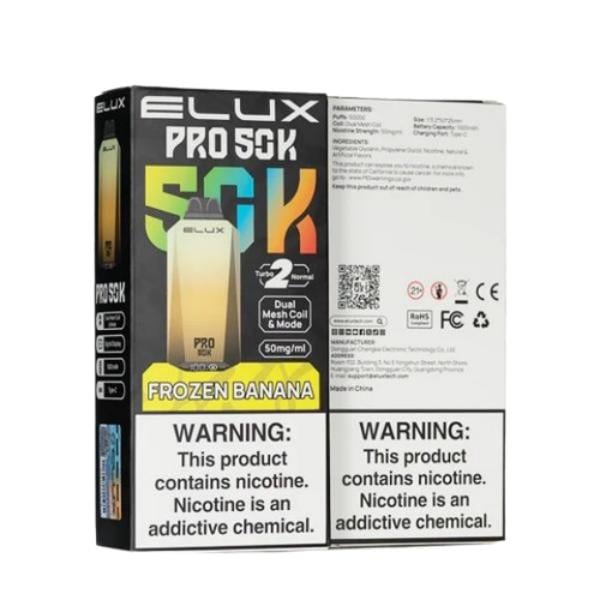 Elux Cyberover Pro 50K 50000 Puffs Disposable Vape