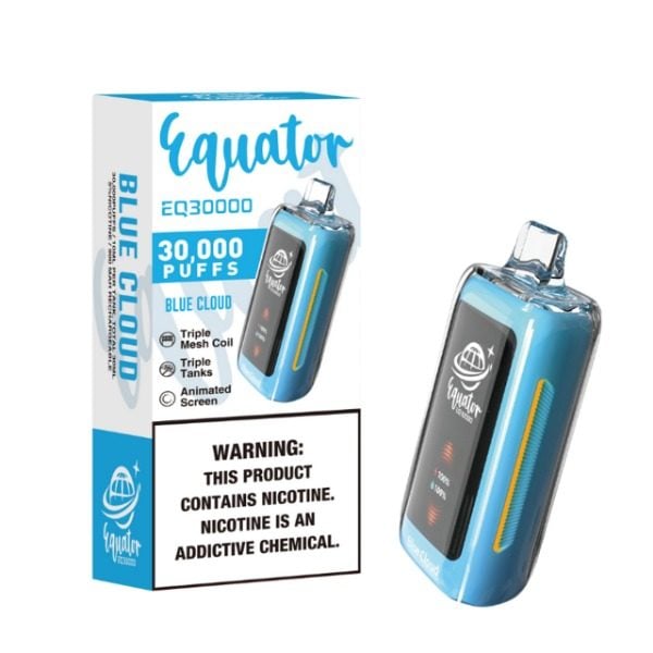Equator EQ30000 Rechargeable Disposable - Blue Cloud