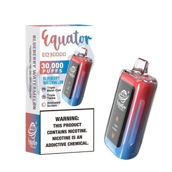 Equator EQ30000 Rechargeable Disposable - Blueberry Watermelon