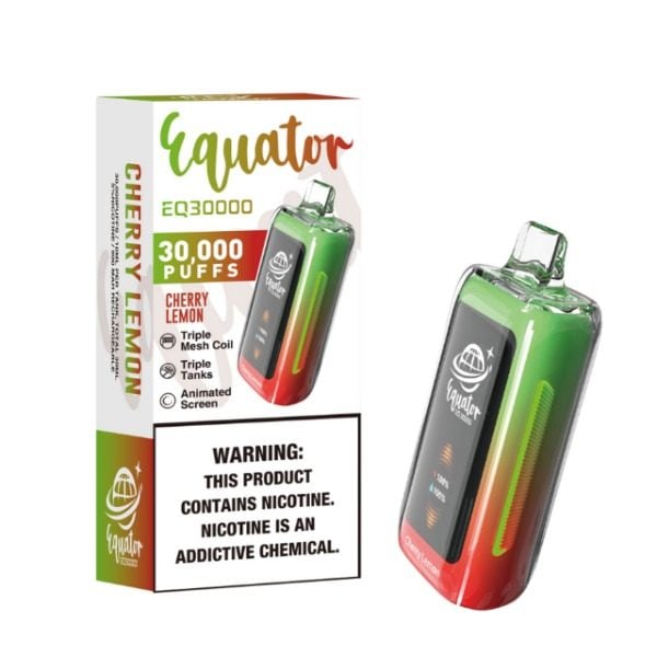 Equator EQ30000 Rechargeable Disposable - Cherry Lemon