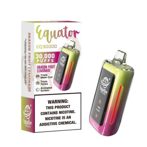 Equator EQ30000 Rechargeable Disposable - Dragon Fruit Lemonade