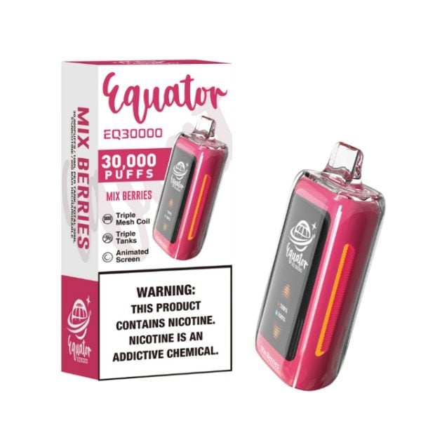 Equator EQ30000 Rechargeable Disposable - Mix Berries