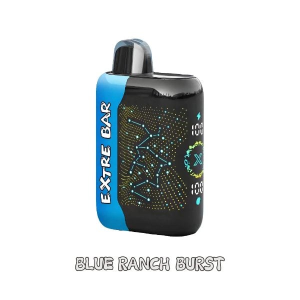 Extre Bar Turbo X 30,000 Puffs Disposable Blue Ranch Burst