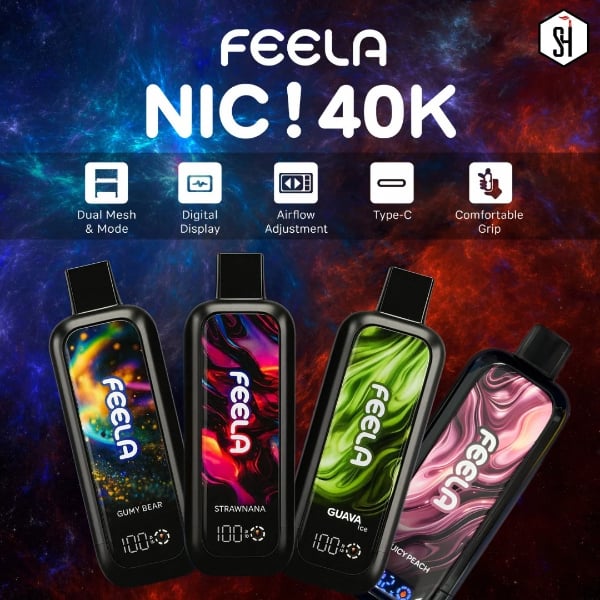 FEELA NIC 40,000 Puffs Disposable