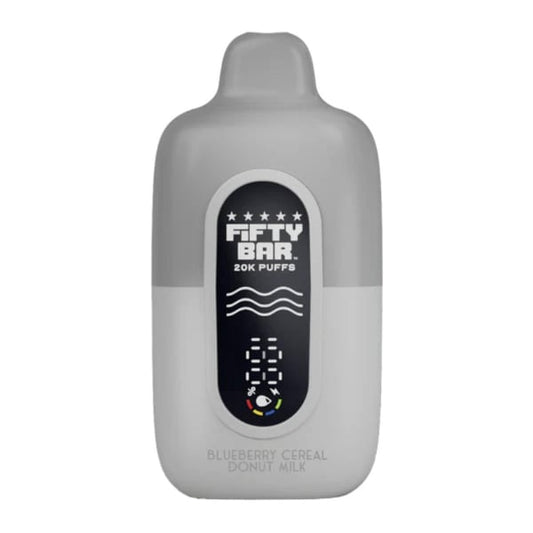 Fifty Bar V2 Silver Series 20K Puffs Disposable