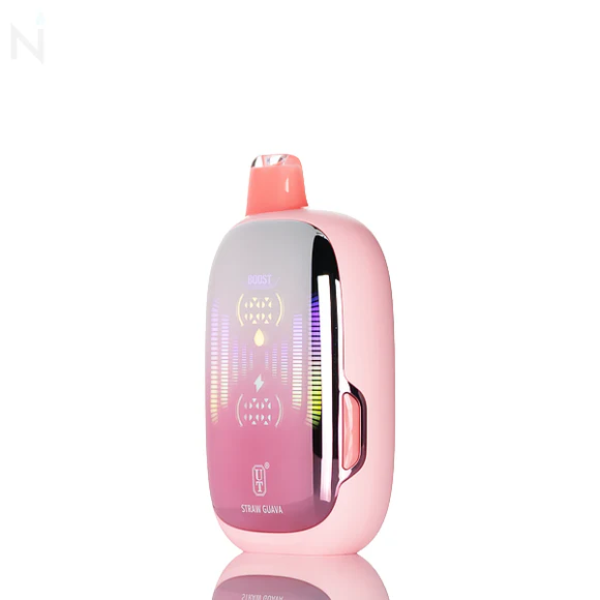 Flum Mello Pro 50K 50000 Puffs Disposable Vape-Straw Guava-Single Disposable