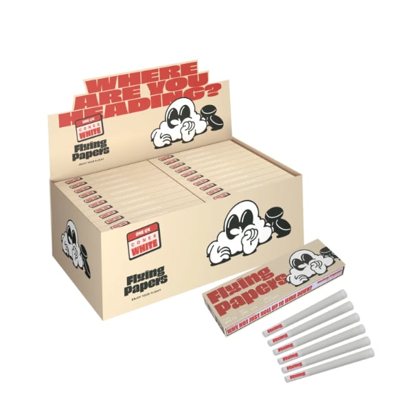 Flying Papers Prerolled Cones 1.25 Size