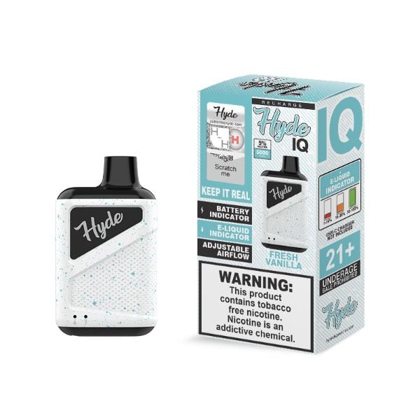 Fresh Vanilla Hyde IQ 5000 Puffs Single Disposable