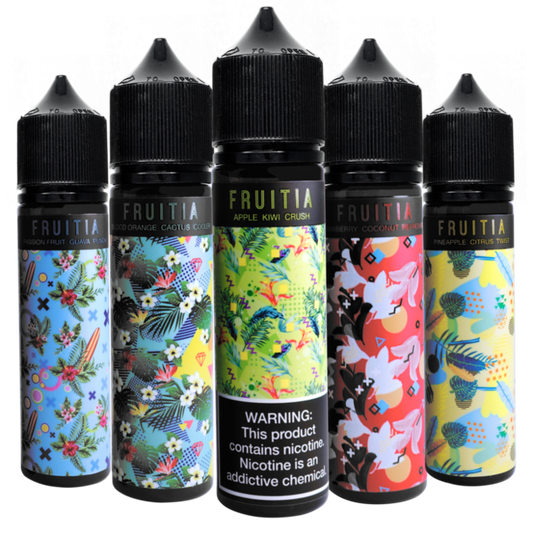 Fruitia E-Liquid 60ML Vape Juice Best Flavors