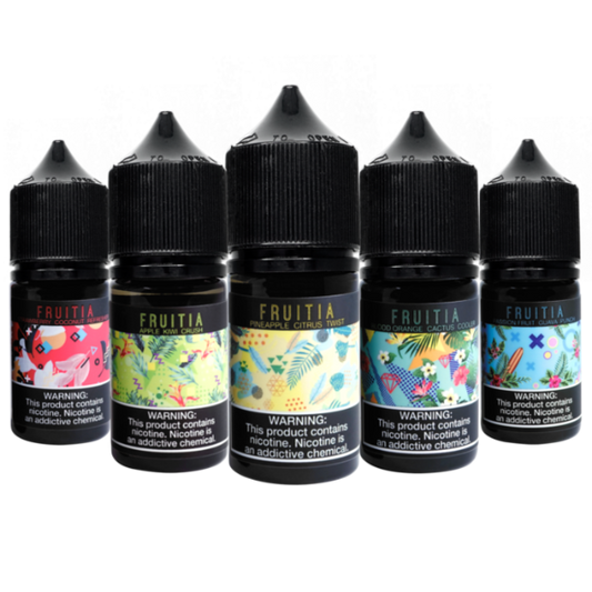 Fruitia Salts 30ML Vape Juice Best Flavors