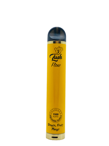 Lush Flow 1500 Puffs Disposable Vape 6mL 10 Pack Best Flavor Dragonfruit Mango