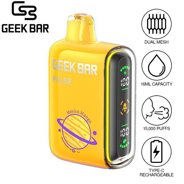 GEEKBAR PULSE 15,000 Recharge Vape $13.49 eLiquid.com GEEKBAR PULSE 15,000 Recharge Vape $13.49 eLiquid.com