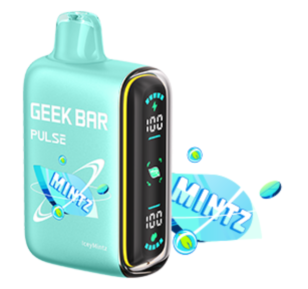 Best Deal Geek Bar Pulse Mintz Edition 15,000 Puffs - Icey Mint