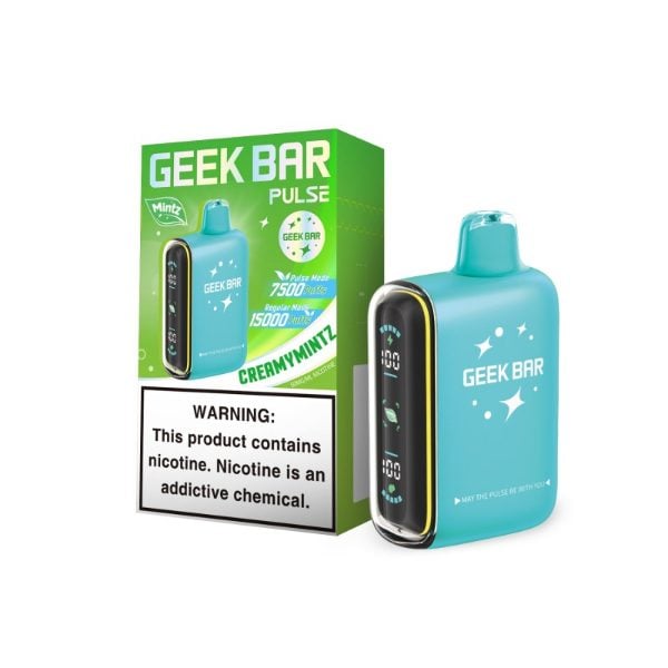 Geek Bar Pulse Mintz Edition 15,000 Puffs CreamyMintz