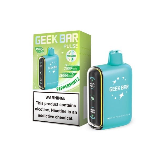Geek Bar Pulse Mintz Edition 15,000 Puffs PepperMintz