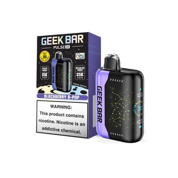 Geek Bar Pulse X 25000 Puffs Blackberry B-Pop