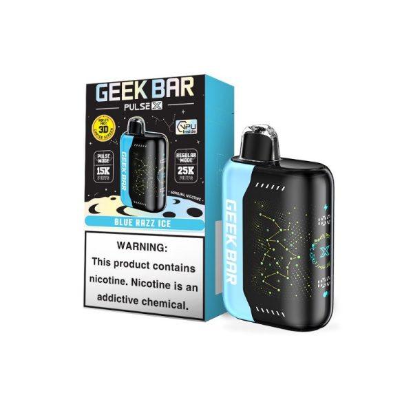 Geek Bar Pulse X 25000 Puffs Blue Razz Ice