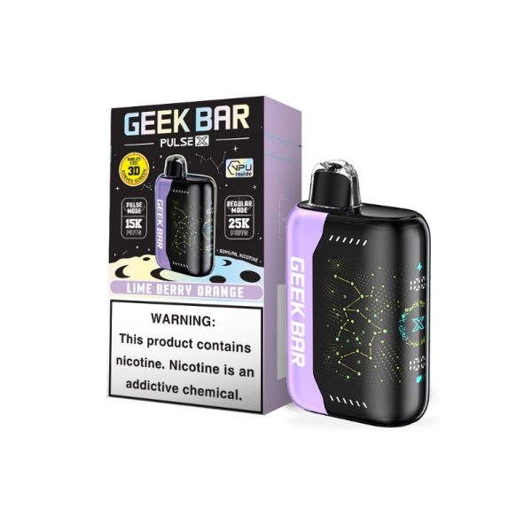 Geek Bar Pulse X 25000 Puffs Lime Berry Orange