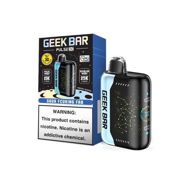 Geek Bar Pulse X 25000 Puffs Sour Fcuking Fab