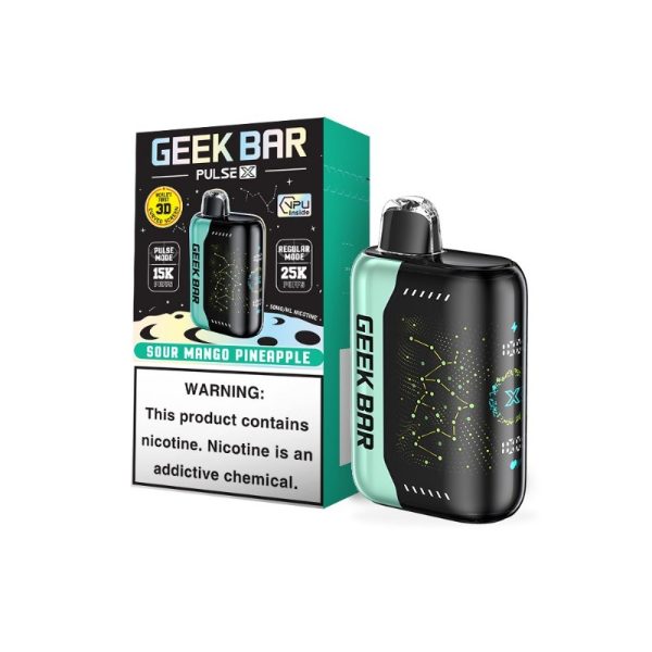 Geek Bar Pulse X 25000 Puffs Sour Mango Pineapple