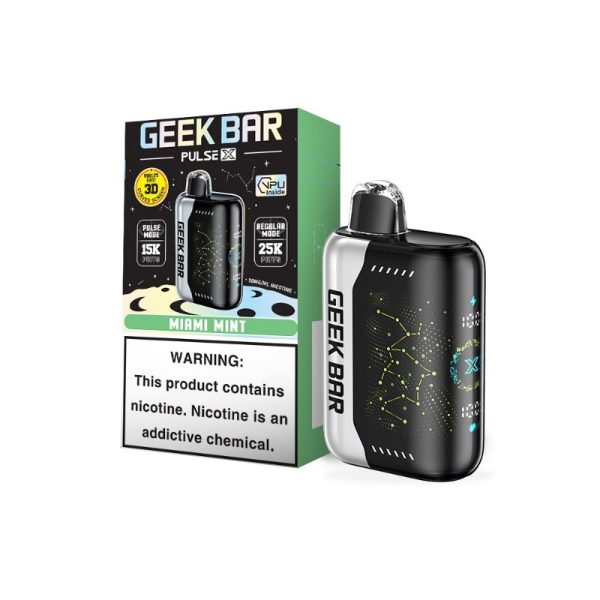 Geek Bar Pulse X 25000 Puffs Disposable - Miami Mint