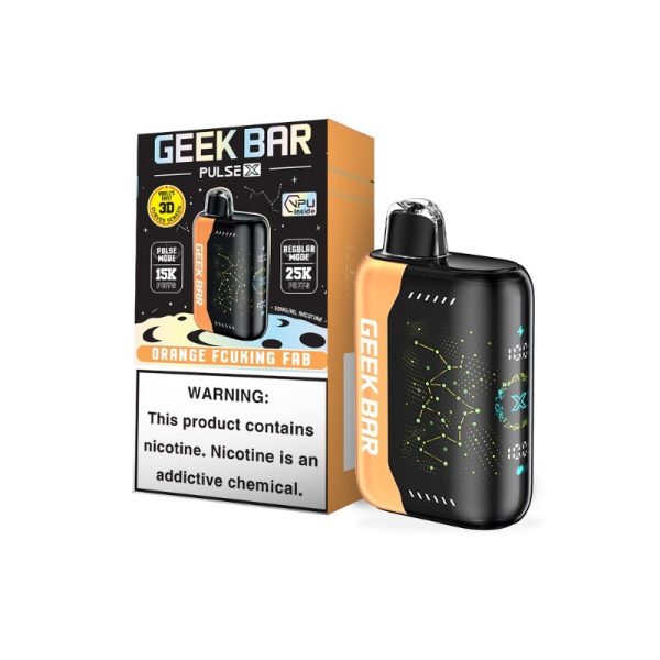 Geek Bar Pulse X 25000 Puffs Disposable - Orange Fcuking Fab