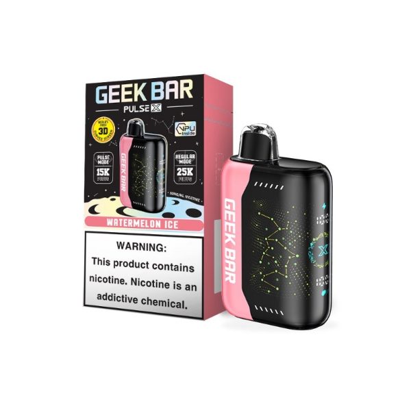 Geek Bar Pulse X 25000 Puffs Disposable - Watermelon Ice