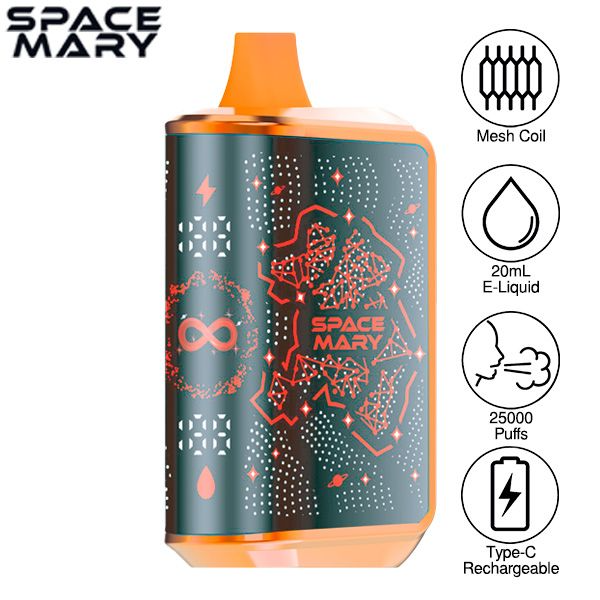 Space Mary MA25000 Disposable Vape 20mL 5 Pack $74.00 eLiquid.com Space Mary MA25000 Disposable Vape 20mL 5 Pack $74.00 eLiquid.com