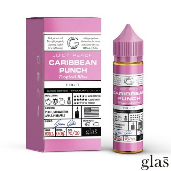 Basix 60ML E-Liquid by Glas Caribbean Punch