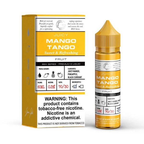 Basix 60ML E-Liquid by Glas Mango Tango