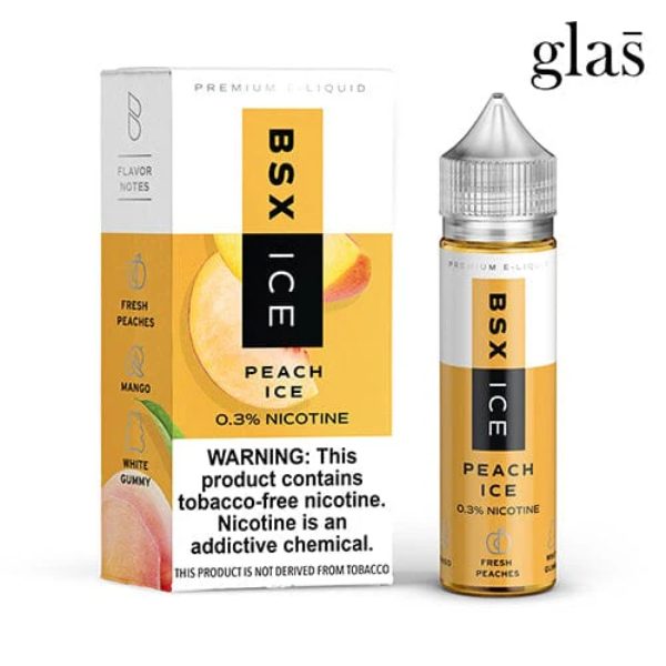 Basix 60ML E-Liquid by Glas Peach Ice