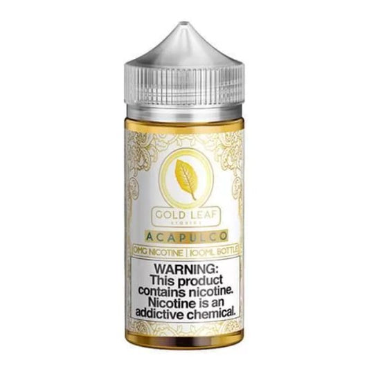 Gold Leaf 100mL Series E-Liquid Acapulco