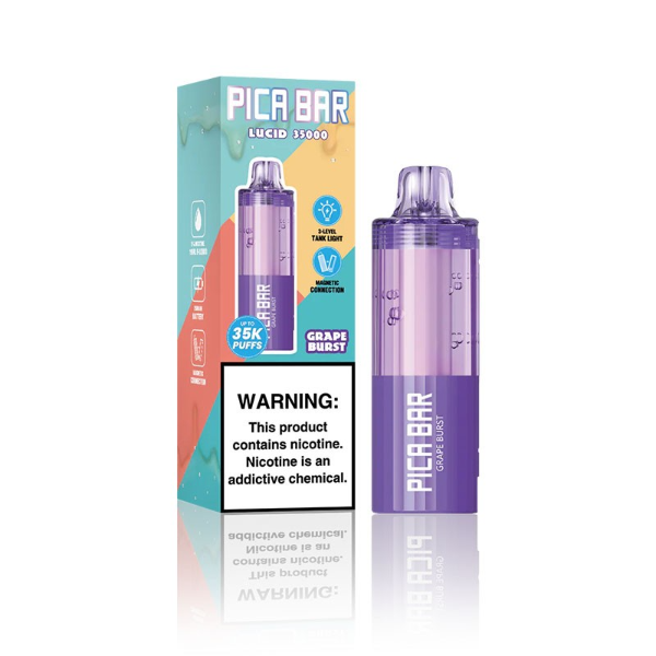 PICA BAR Lucid 35K Disposable POD $9.99 eLiquid.com PICA BAR Lucid 35K Disposable POD $9.99 eLiquid.com