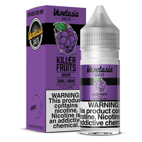 Best Flavor Grape eLiquid By Vapetasia Killer Fruits NTN SALTS