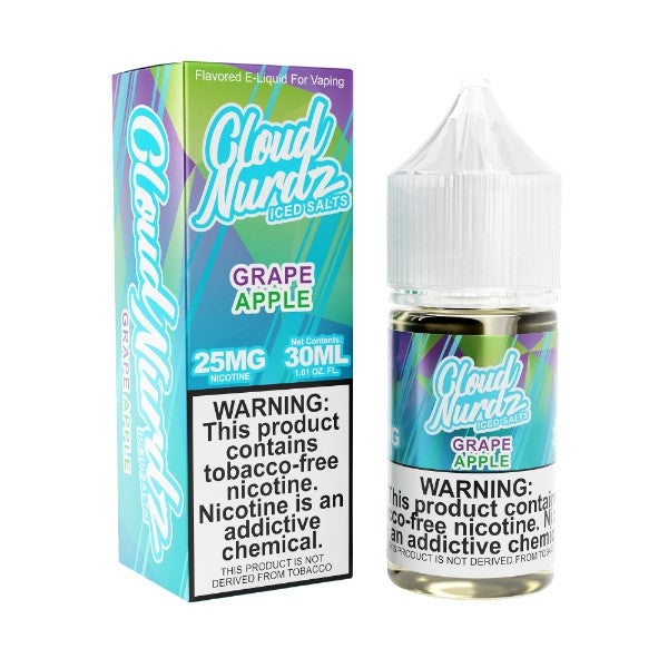 Cloud Nurdz TFN Salts Series 30mL- Grape Apple iced