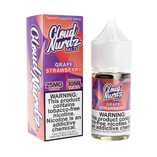 Cloud Nurdz TFN Salts Series 30mL- Grape Strawberry