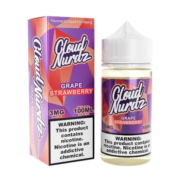 Cloud Nurdz 100ML E-Liquid - Grape Strawberry