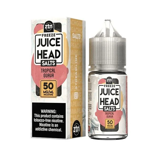 Juice Head Salts TFN Series 30mL- Guava Peach