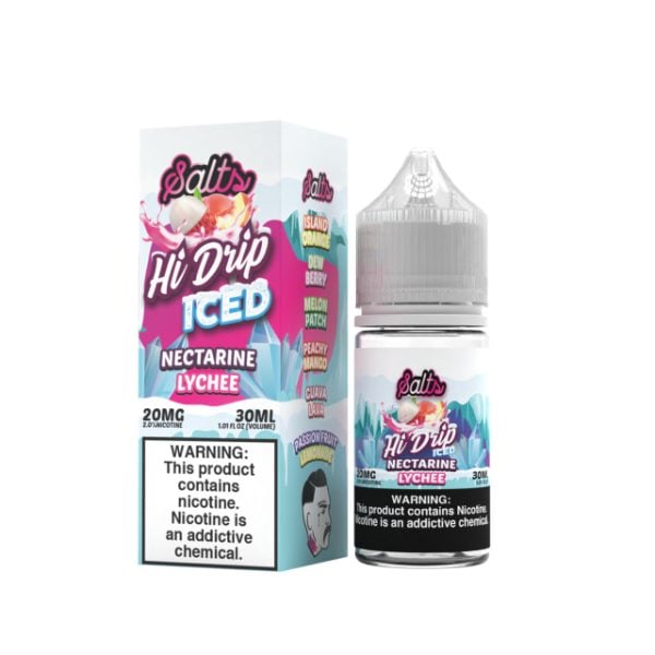 Hi-Drip Salts 30mL Nectarine Lychee Iced