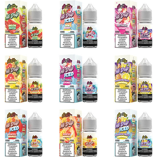 Hi-Drip Salts 30mL Vape Juice Best Flavors