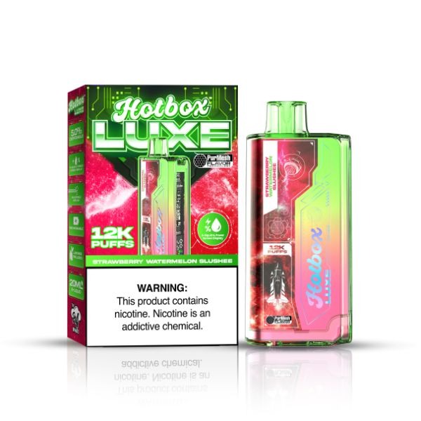 Hotbox Luxe 12000 Puffs Disposable - Strawberry Watermelon Slushee