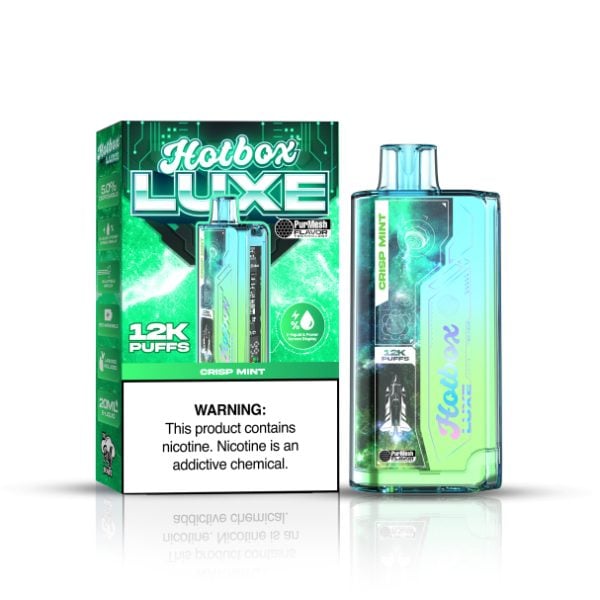 Hotbox Luxe 12000 Puffs Disposable Crisp Mint
