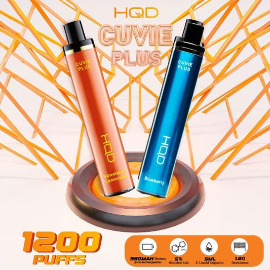HQD Cuvie Plus 1200 Puffs Disposable