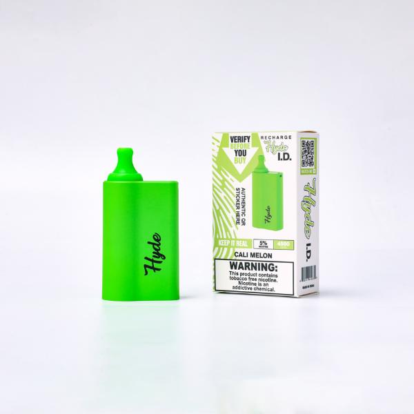 Hyde ID Recharge 4500 Puffs 10 Pack Disposable Vape Best Flavor Cali Melon