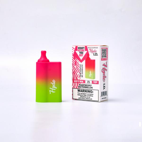 Hyde ID Recharge 4500 Puffs 10 Pack Disposable Vape Best Flavor Raspberry Watermelon