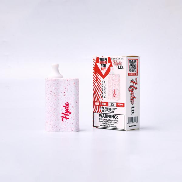 Hyde ID Recharge 4500 Puffs 10 Pack Disposable Vape Best Flavor Strawberry Birthday