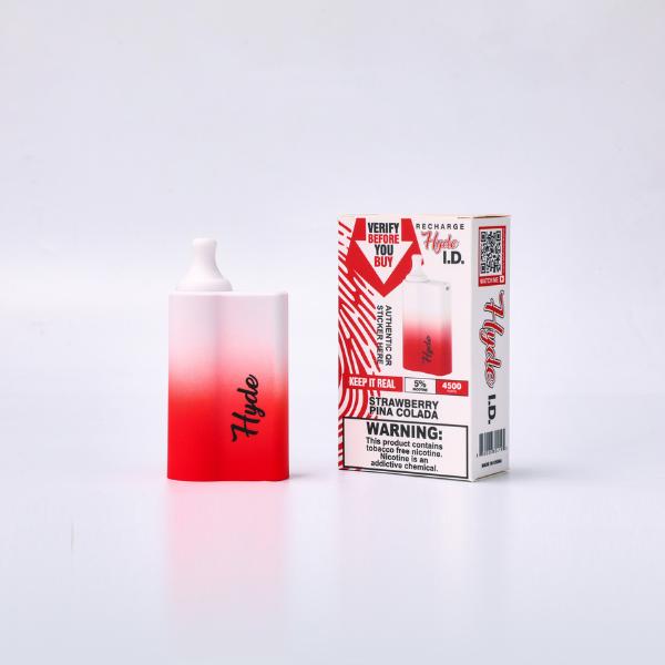Hyde ID Recharge 4500 Puffs 10 Pack Disposable Vape Best Flavor Strawberry Pina Colada