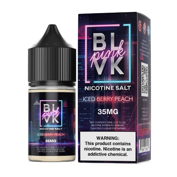 BLVK Pink Salt Series | 30mL - Iced Berry peach