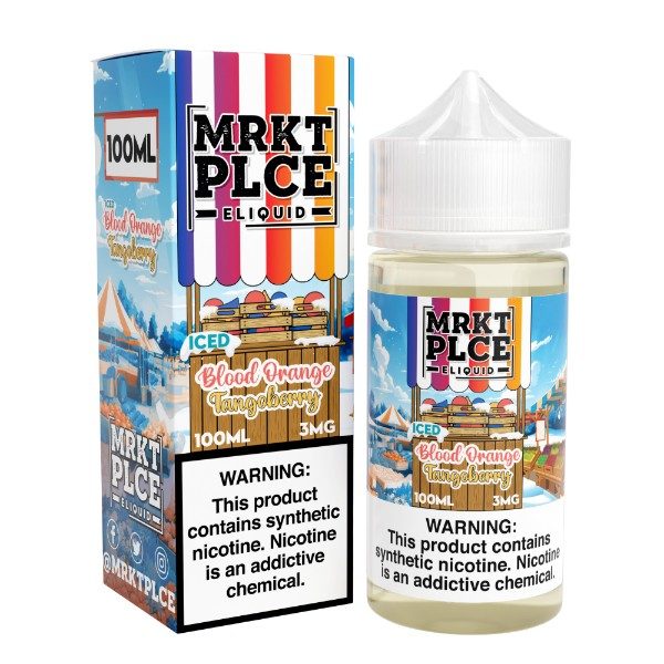MRKT PLCE Series 100mL- iced blood orange tango berry