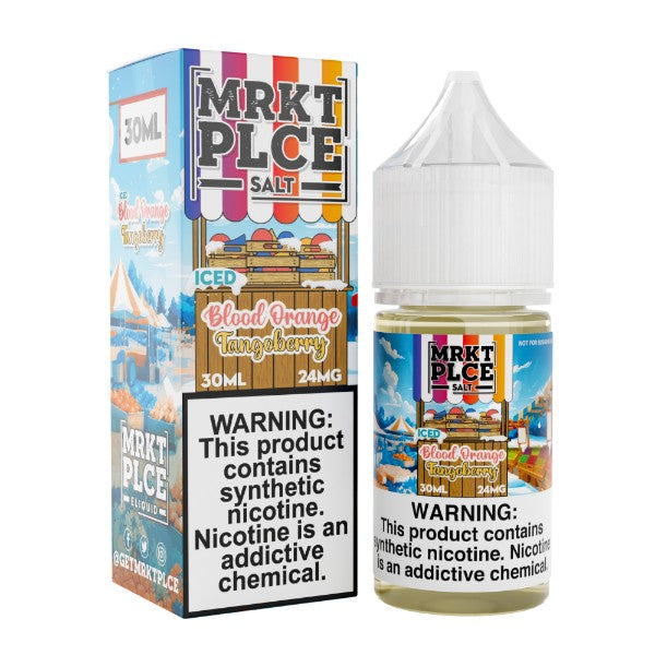 MRKT PLACE salt 30ml - Iced Blood orange Tango berry